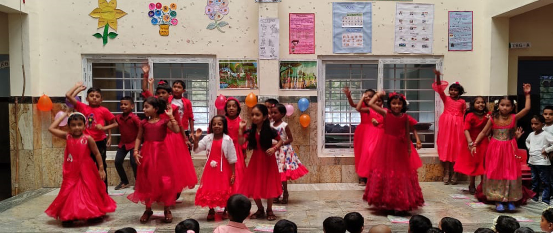 Graduation banner at Bethlahem School